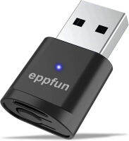 Eppfun AK3040PLUS USB Qualcomm APTX-Adaptive Bluetooth 5.2 Transmitter,การเชื่อมต่อแบบคู่เสียงไร้สาย