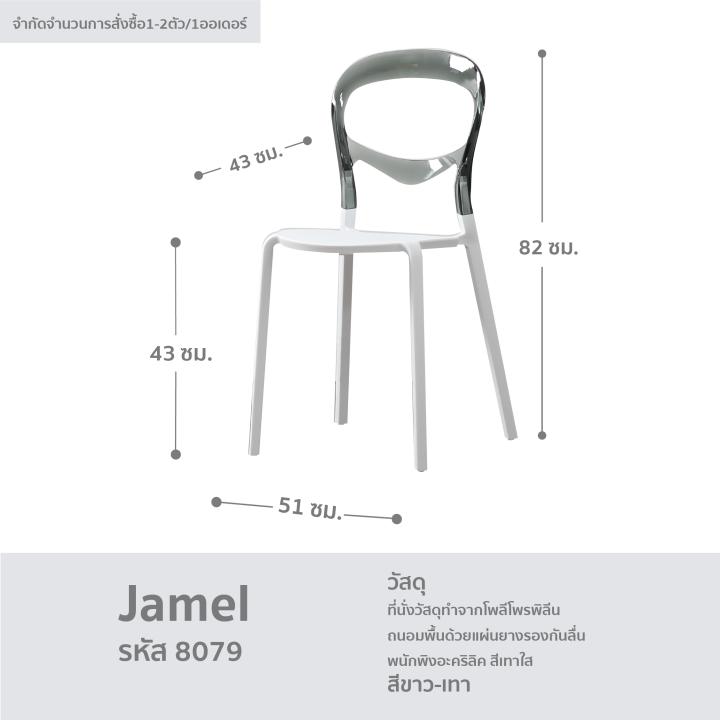 เก้าอี้กินข้าว-เก้าอี้คาเฟ่-เก้าอี้โมเดิร์น-เก้าอี้ร้านกาแฟ-เก้าอี้ร้านอาหาร-สไตล์โมเดิร์น-รุ่น-jamel-8079-fancyhouse
