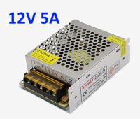 สวิตชิ่งเพาเวอร์ ซัพพลาย Switching Power Supply DC 12V 5A สำหรับกล้องวงจรปิด 1-5 ตัว