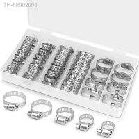 ❂ 40PCS hose clamp set 1/4 – 1-1/8 stainless steel worm gear hose clamp for pipes intercoolers pipes pipes and fuel pipes