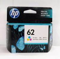 ตลับหมึก HP 62 สี   ของแท้ 100%