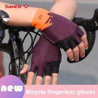 hotx【DT】 Mens Cycling Gloves Woman Fingerless for Mtb Road Breathable Accessories