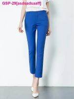 Asdsadsaaff Outono S-4xl ความยาวข้อเท้าผู้หญิง Calças Clássicas ยืด Mulretas Mulo Escritório Simples