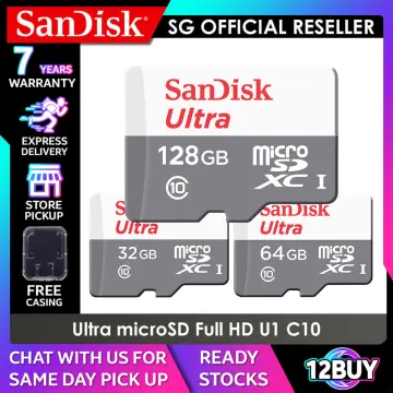 SanDisk Ultra 400GB MicroSDXC UHS-I Card with Adapter - SDSQUAR-400G-GN6MA