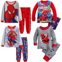 Boys Suits Children Clothing Sets Baby Boy America Hulk Iron Sleepwear Cotton Nightwear Homewear Sleeve Pants Set Toddler