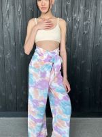 Wrap pants Toffee Canvas