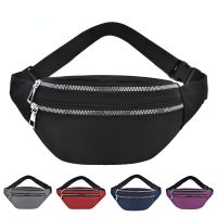 1PC Women Waist Bag Men Fanny Pack Female Banana Bag Hip Bum Money Pouch Ladies Fashion Travel Shoulder Purse Belly Pocket Running Belt