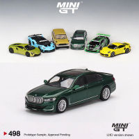 MINI GT 1:64รุ่นรถ Alpina B7 XDrive Alloy Vehicle -Alpina Green Metallic #498 LHD