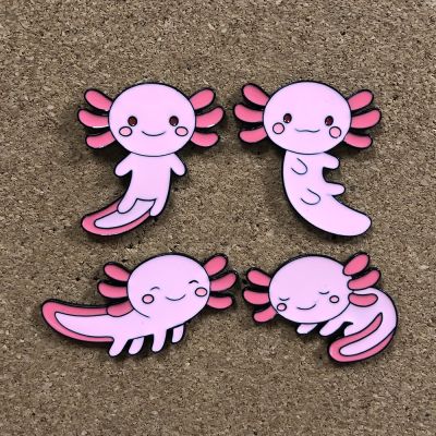 【CW】 AxoLotl Badges on Lapel Pins Women  39;s Brooch Enamel Pin Jewelry for 2021 Brooches Fashion Accessories