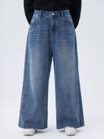 Cider Denim Solid Pocket Straight Leg Jeans Curve &amp; Plus