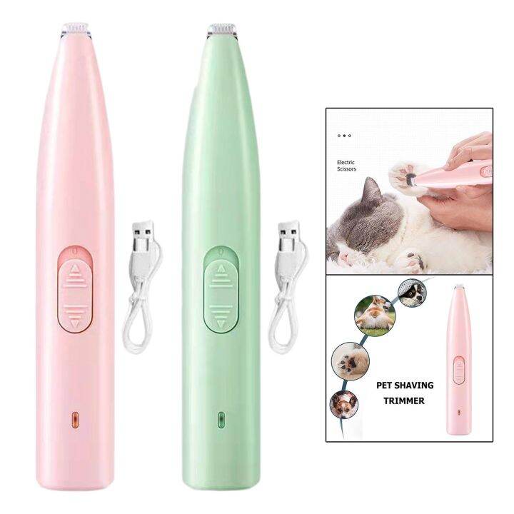 professional-electric-dog-clippers-hair-cutter-rechargeable-mute-foot-hair-trimmer-pet-grooming-pedicure-shear-butt-ear