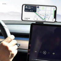 ที่วางโทรศัพท์ในรถยนต์แม่เหล็กแบบปรับได้ Universal Dashboard Telescopic Bracket สำหรับ Tesla รุ่น 3 YX S