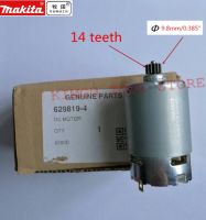 มอเตอร์14ฟันอะไหล่แท้629819-4 Dc 14.4V สำหรับ Makita 6280dwpe3 6280d 6280dwe 6281dwe Bdf343 Mt070 6281d 6281dw