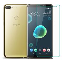 2PCS สำหรับ HTC Desire 12 กระจกเทมเปอร์ป้องกันบน Desire12 12 + 12Plus ฟิล์มกันรอยหน้าจอฝาครอบโทรศัพท์