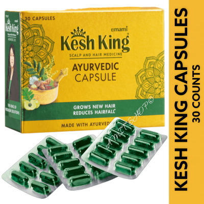 Kesh King Ayurvedic Hair Capsule (30 capsules)
