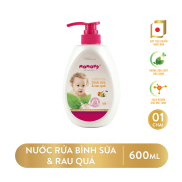 Chai Nước rửa bình sữa và rau quả lành tính