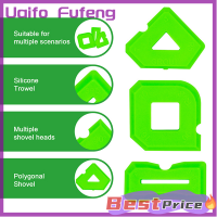 Uaifo 3ชิ้นกาวซิลิโคนสำหรับประตูหน้าต่างกาวไม้พายปาดซีเมนต์ชุดยาปูนซีลตกแต่งอุปกรณ์กำจัดกาว