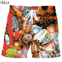 2023 newCLOOCL Japanese Anime Jojos Bizarre Adventure Diamond 3D Print Fashion Men Shorts Leisure Sport Hip Hop Summer Beach Sweatpants