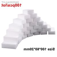 ✽☏☈ 100 pcs/lot Melamine Sponge Magic Sponge Eraser Melamine Cleaner for Kitchen Office Bathroom Home Nano Cleaning Sponges 10x6x2cm