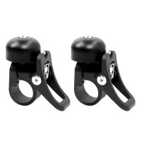 Aluminum Alloy Scooter Bell Horn Loop with Quick Release Bracket for M365 Pro 1S Electric Scooter Accessory (2pcs)