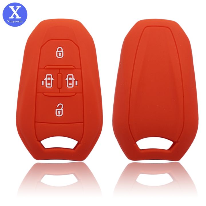 Peugeot Car key cover Red