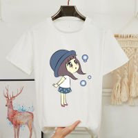 BK-245*เสื้อยืดแขนสั้นพร้อมส่ง 8สี ลายการ์ตูน ขายดีตามเทรนต์ ลายน่ารัก สีสันสดใส่น่ารัก ใส่ได้ทั้งหญิงและชาย (S-3XL) **ปลีก-ส่ง***