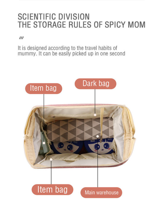 new-diaper-bag-organizer-maternity-bag-for-stroller-baby-bags-for-mom-luxury-nursing-large-capacity-wet-bag-free-hooks