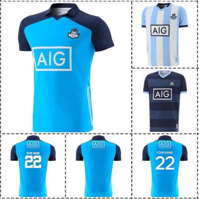 Custom Shirt GAA Quality Size:S-5XL Alternative （Print / [hot]2023 Home Dublin Mens Jersey Name 2022 Rugby Number）Top Goalkeeper