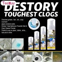 Teemay Sink and Drain Cleaner Foam Pipe Dredge Deodorant Quick Foaming Cleaner for Kitchen Sink Toilet Bowl