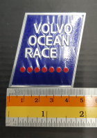 Pate Volvo งาน อลูมิเนียม บาง 4*4 cm Ocean Race