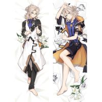 เคสหมอนกอด Genshin Impact Dakimakura ใหม่ที่คลุมหมอนลายอนิเมะคลุมพรมห้องนอนปลอกหมอน Peachskin Beddin