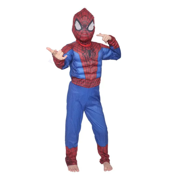 Superhero Padded Spidy Costume | Lazada PH