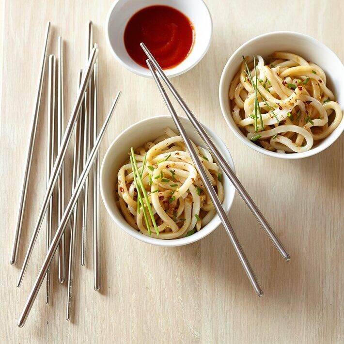 10-คู่-chopsticks-stainless-steel-ตะเกียบสแตนเลส-ขนาด-22-cm-ตะเกียบเกาหลี-ตะเกียบญี่ปุ่น-ตะเกียบยาวทอด-ตะเกียบยาว-ตะเกียบจีนยาว-สแตนเลส-304-20-ชิ้น