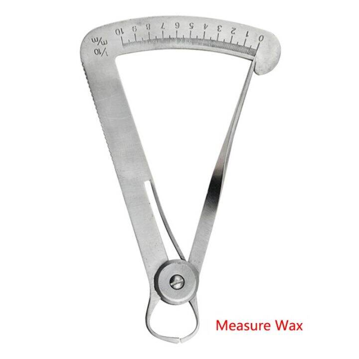 Dental Gauge Caliper Autoclavable Ruler Measuring Caliper For Metal/Wax