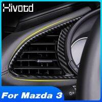 For Mazda 3 Bp 2019-2022 Car Essories Dashboard Air Conditioner Outlet Vent Decor Frame Cover Trim Interior Modification Part