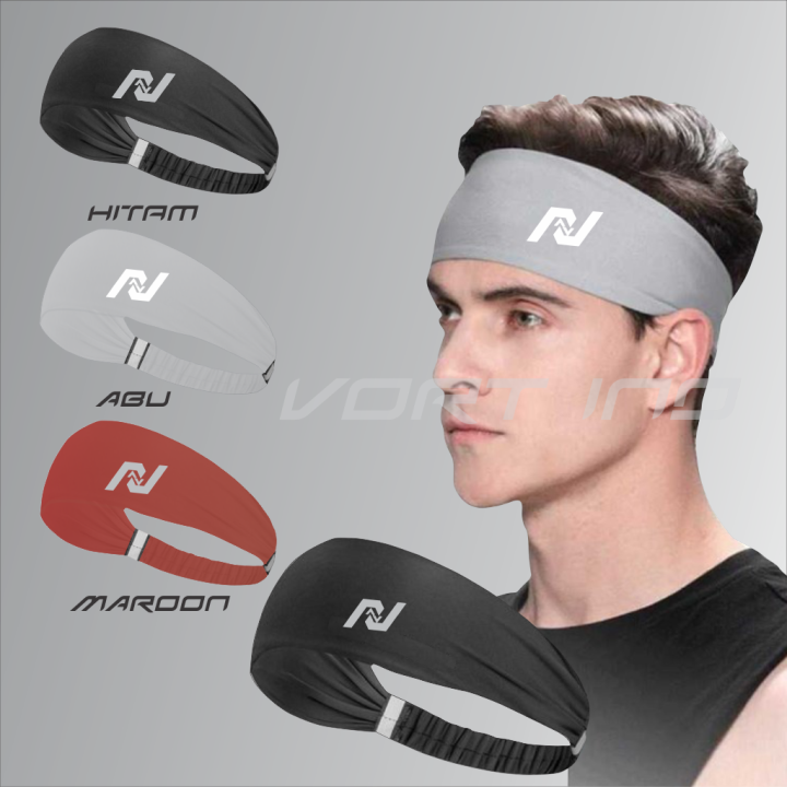 Bandana olahraga pria ikat kepala running headbend Lazada Indonesia