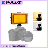 【Ready Stock】 PULUZ Pocket 104 LED 1800LM Professional Vlogging Photography Video &amp; Photo Studio Light with White and Orange Magnet Filters Light Panel for Canon, Nikon, DSLR Cameras new hot sale