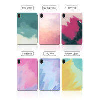 เคสแท็บเล็ตสําหรับ HONOR Pad 8 12-นิ้วลายสีน้ําการป้องกันแบบรวมทุกอย่างฝาครอบขาตั้งพับพลิกได้ด้วยฟังก์ชั่นการนอนหลับและปลุกอัตโนมัติ