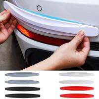 【CW】 2Pcs Car Metal Protector Elastic Anti Collision Strips Flexibile Soft Rubber And Door