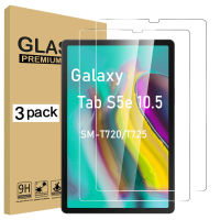 (3แพ็ค) กระจกนิรภัยสำหรับ S Amsung G Alaxy Tab S5e 10.5 2019 SM-T720 SM-T725 T720 T725แท็บเล็ตป้องกันหน้าจอ