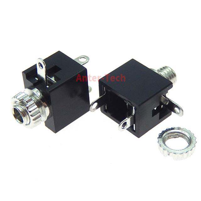 10pcs-good-quality-pj201m-2-5mm-female-audio-connector-3-pin-dip-headphone-jack-socket-mono-channel-pj-201m