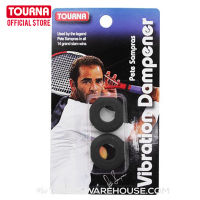 ยางกันสะเทือนสำหรับเอ็นไม้เทนนิส TOURNA SAMPRAS- Vibration Dampener-Black (สีดำ)