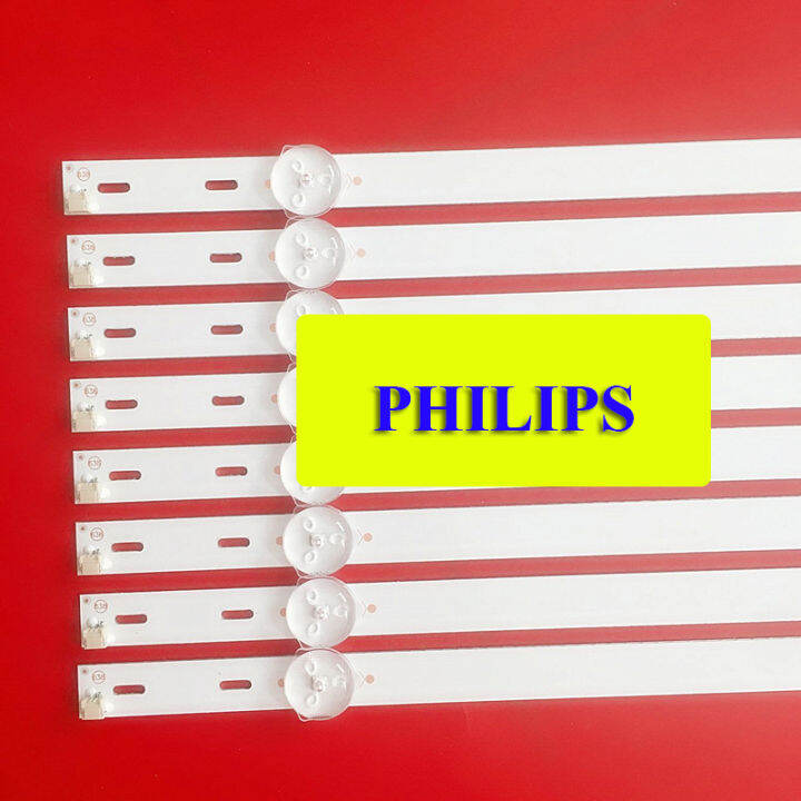 หลอดแบล็คไลท์tv-ฟิลลิปส์-philips-อะไหล่ใหม่-รุ่น50put6002s-67-4-ดวง-6v-x8แถว