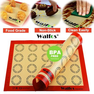 【hot】 Non-Stick Silicone Baking Sheet Pastry Tools Rolling Dough Large Size for Cookie