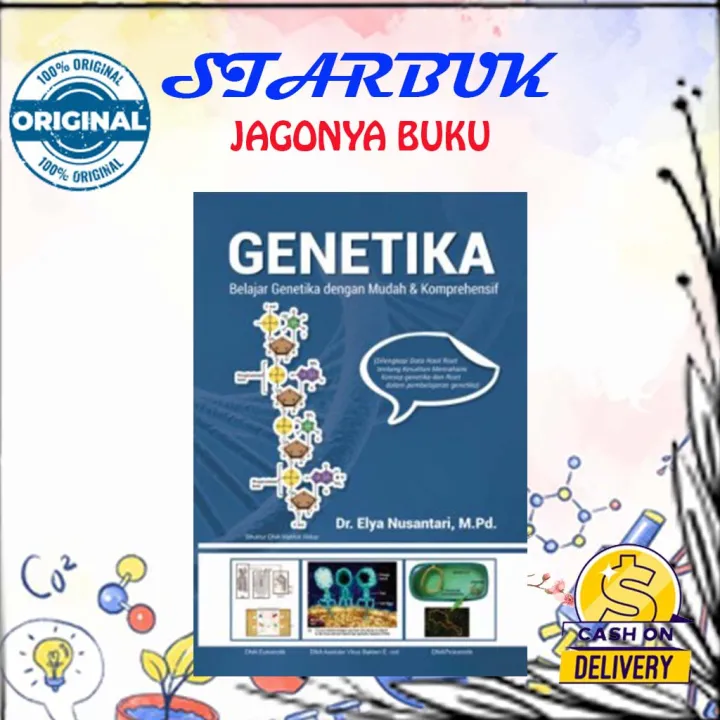 Buku Kedokteran - Genetika Belajar Genetika Dengan Mudah & Komprehensif ...