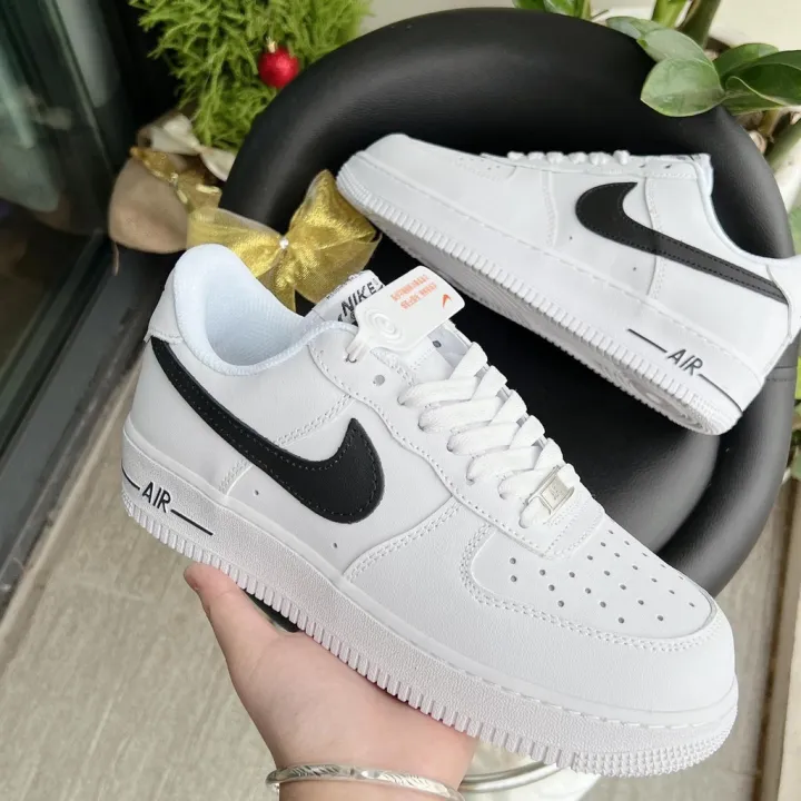 Giày Thể Thao Nikeaf1 Vệt đen Trắng Giày Sneaker Air Force 1 Low Vạch đen Nam Nữ Bản đẹp 2022 3898