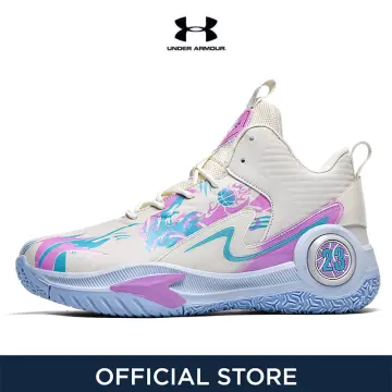 Under armour curry 6 best sale purple men