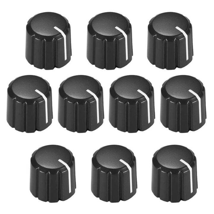 10Pcs Potentiometer Control Knobs for Electric Guitar Volume Tone Knobs