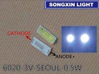 【✴COD✴】 ganfengsu3936969 50ชิ้น/ล็อต Samsung โซล Led แบบ Smd 6020 5620 3V 0.5W 160ma 54lm สีขาวเย็นสำหรับไฟด้านหลังทีวี