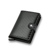 （Layor wallet）Dompet Mini Ramping แกะสลักชื่อมาใหม่ล่าสุดผู้ชาย,คาร์บอนสลักชื่อฟรีกระเป๋าสตางค์ใส่บัตรการ์ดไฟเบอร์กระเป๋าสตางค์กระเป๋าเงินขนาดเล็กกระเป๋าถือสำหรับบุรุษ